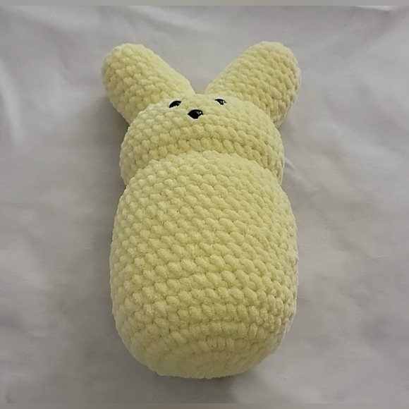 Handmade Other - Handmade Crotchet Yellow Plush Peep Bunny